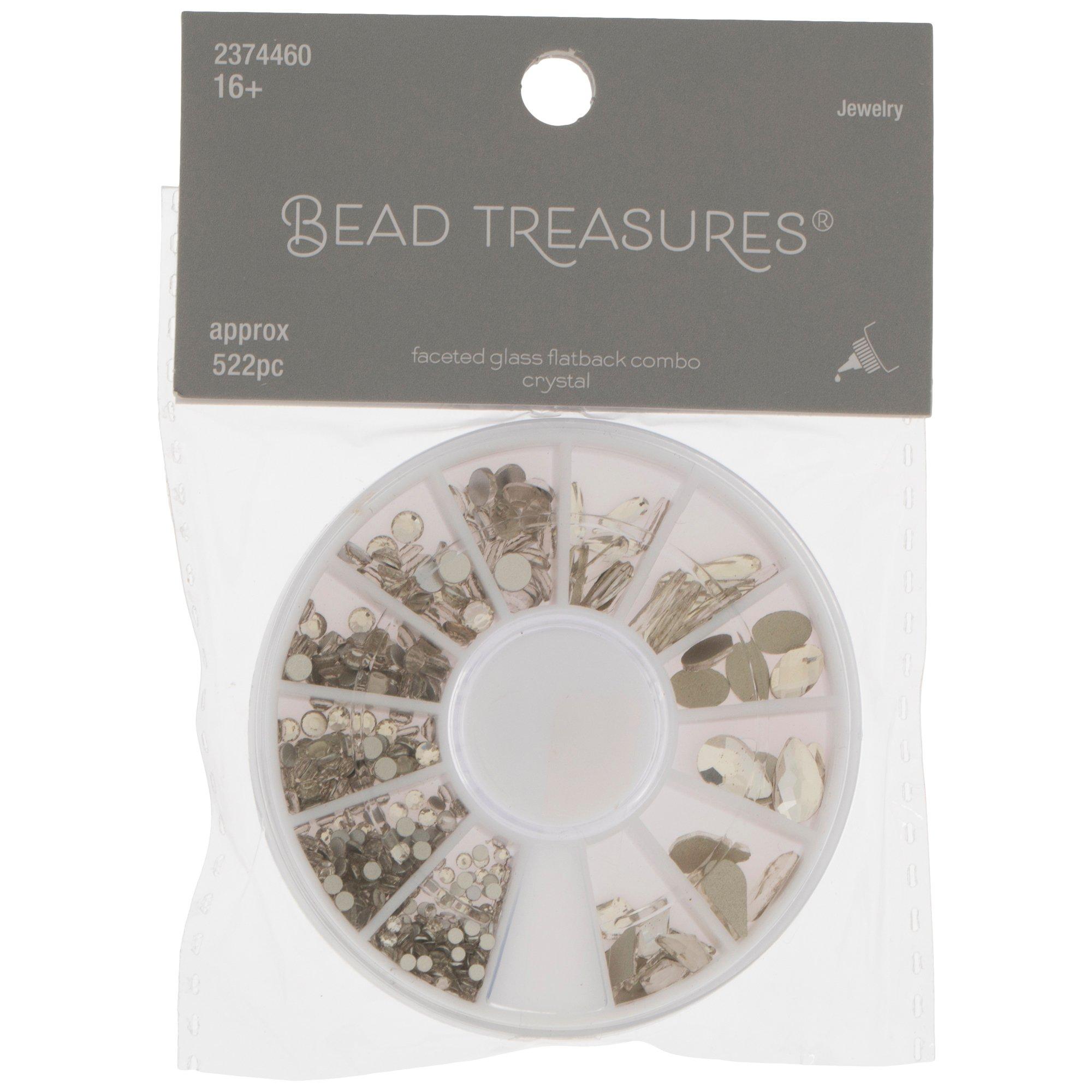 Clear Glass Faceted Rhinestones