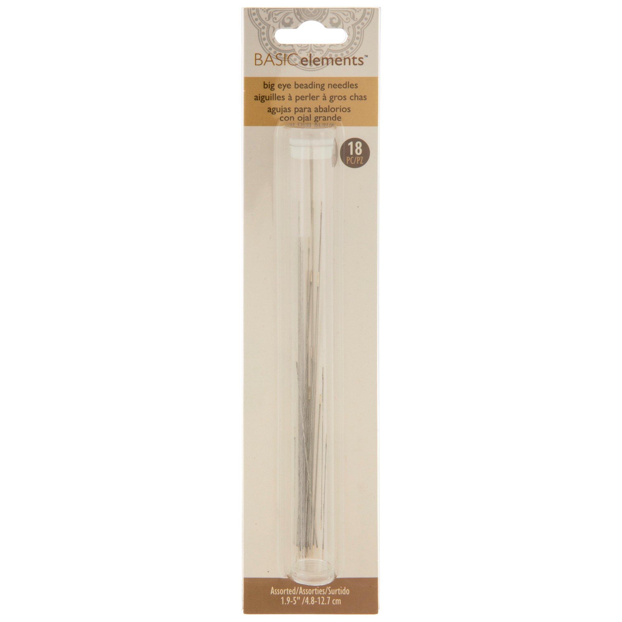 Assorted Big Eye Beading Needles