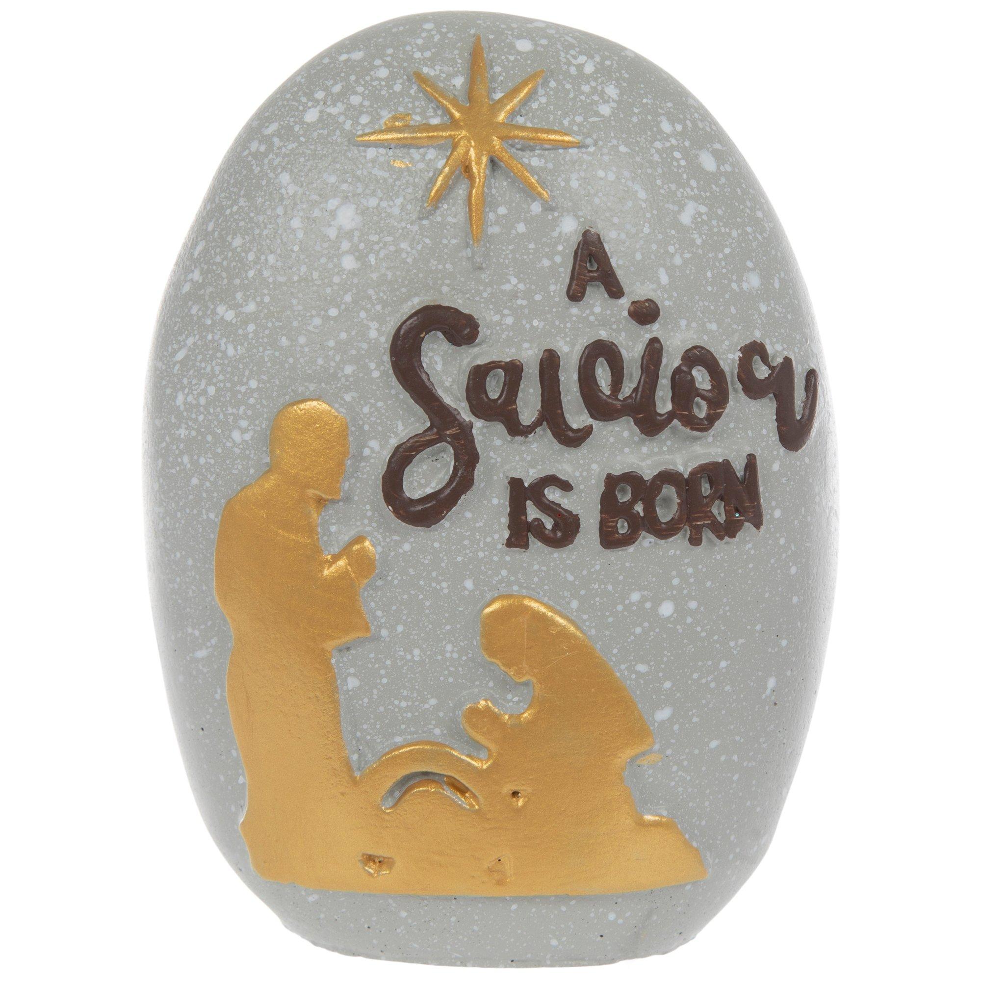 A Savior Is Born Stone