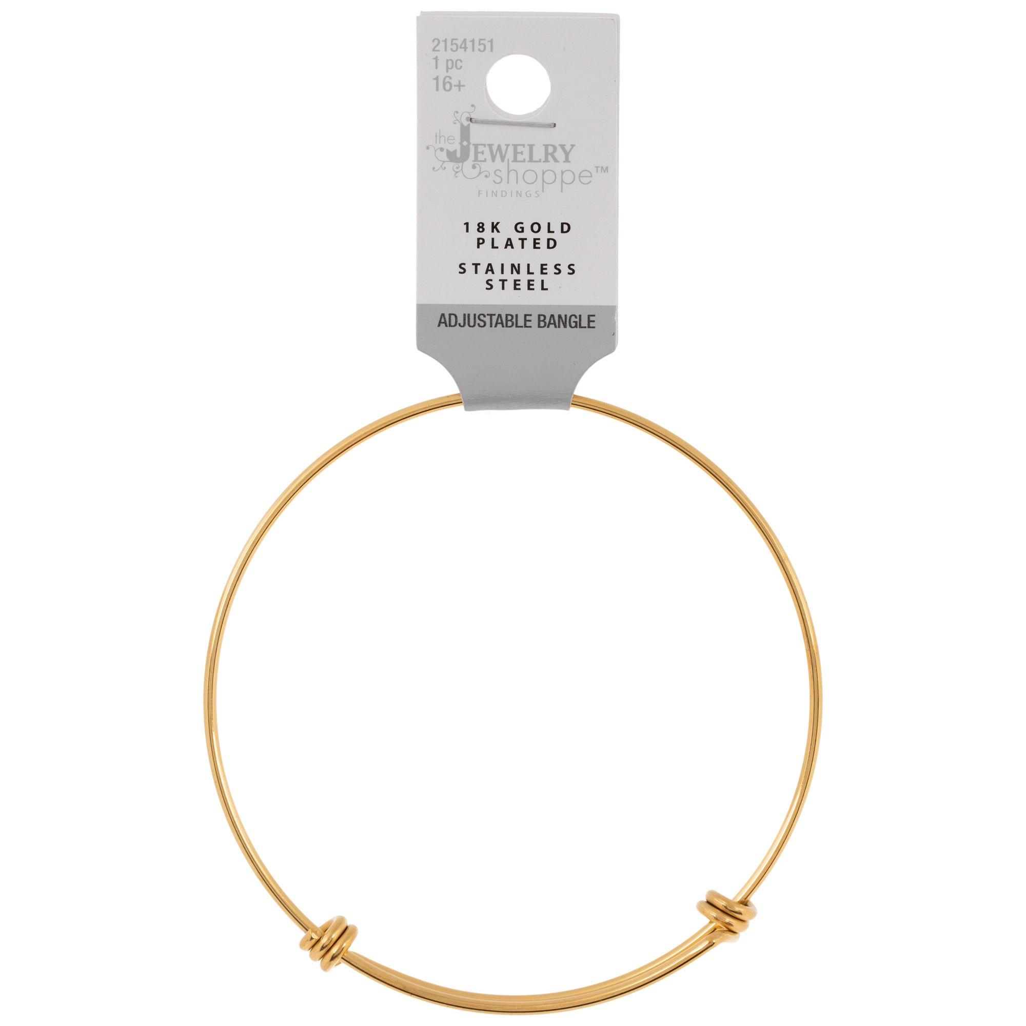 18K Gold Plated Stainless Steel Bangle