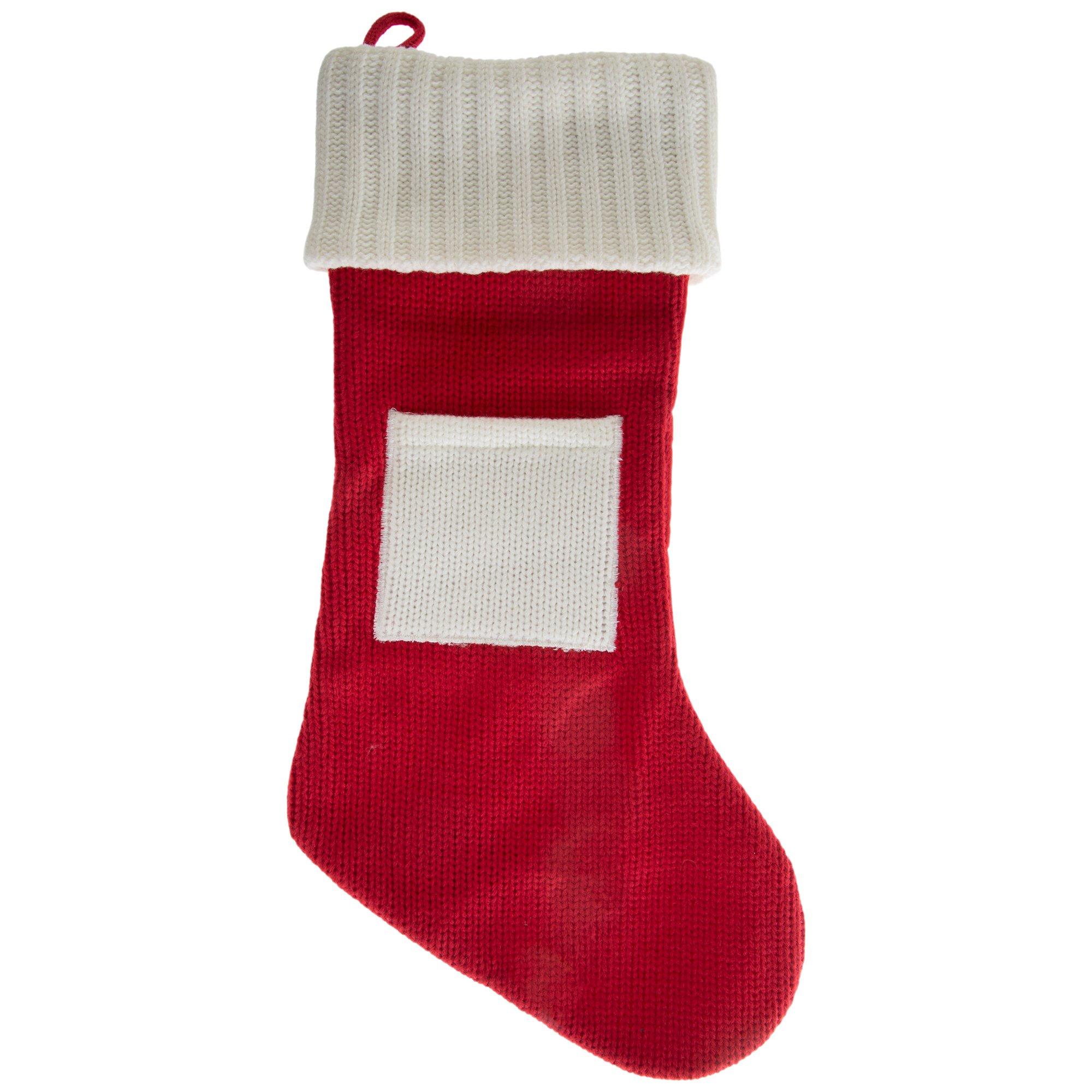 Blank Knitted Stocking
