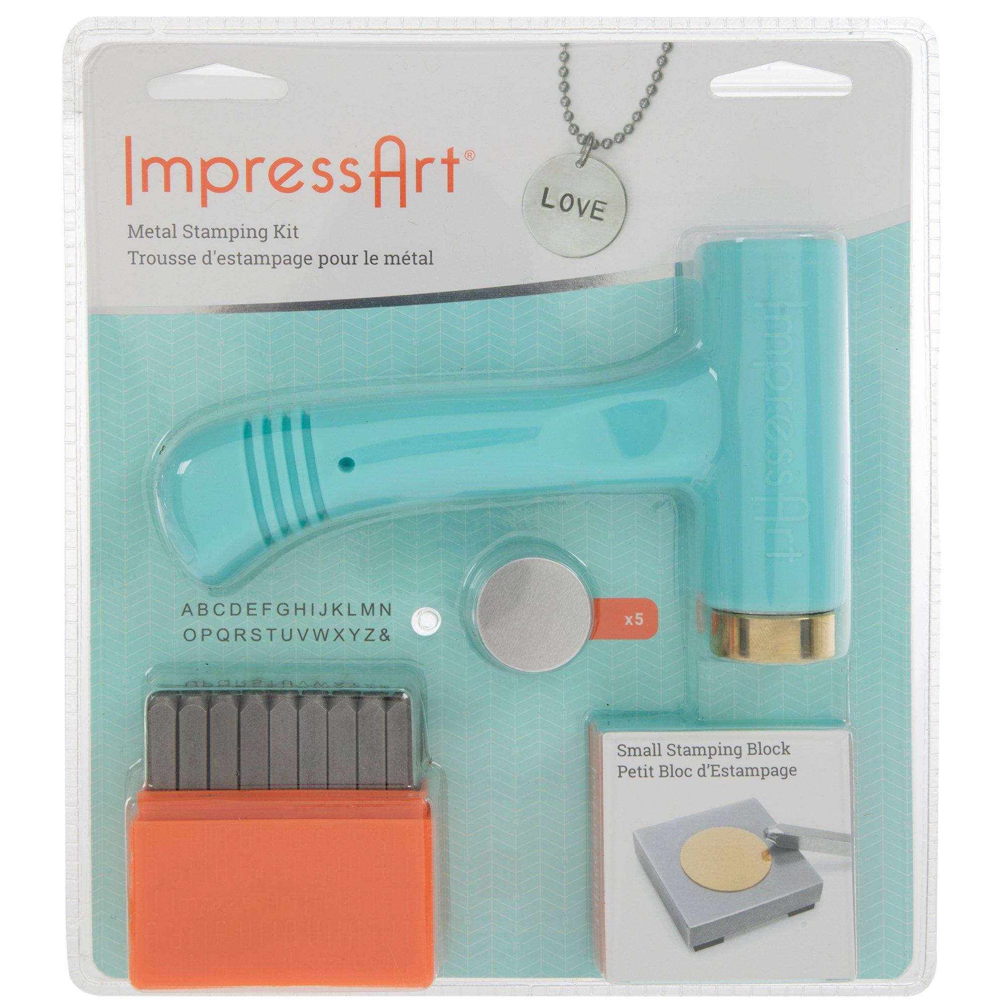 Uppercase Letters Metal Stamping Tools Kit