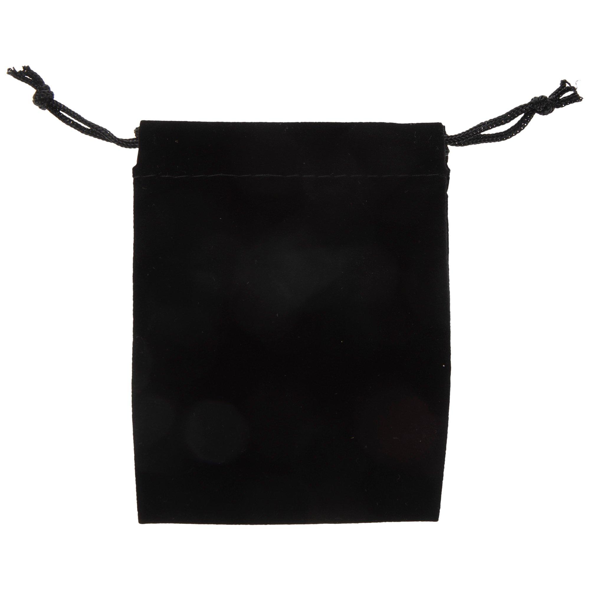 Black Velvet Jewelry Pouches - 3" x 4 1/4"