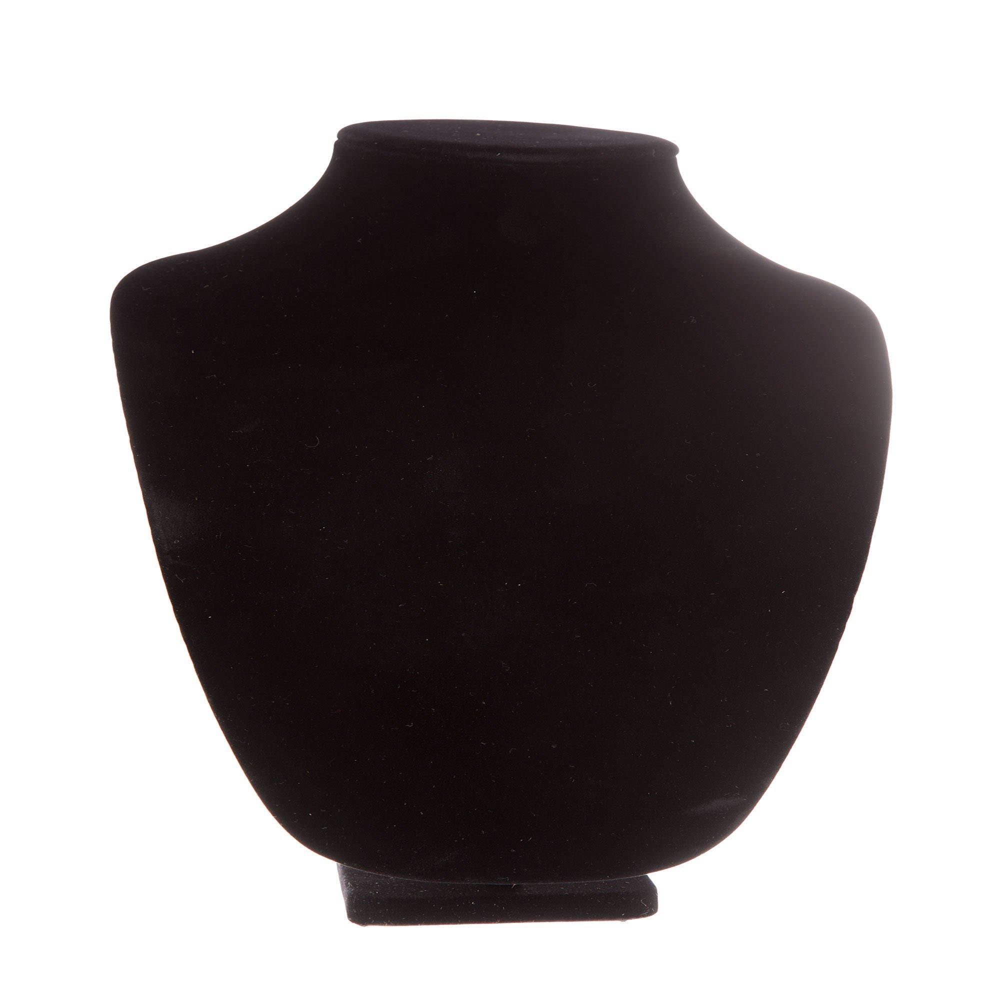 Black Velvet Necklace Holder