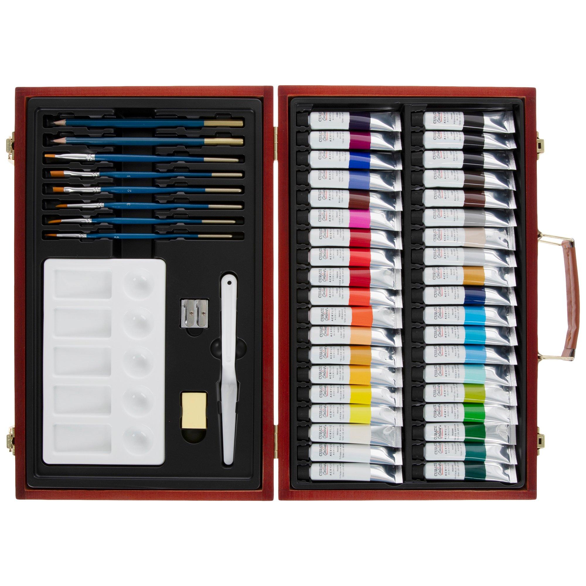 Acrylic Paint Set - 51 Piece Set