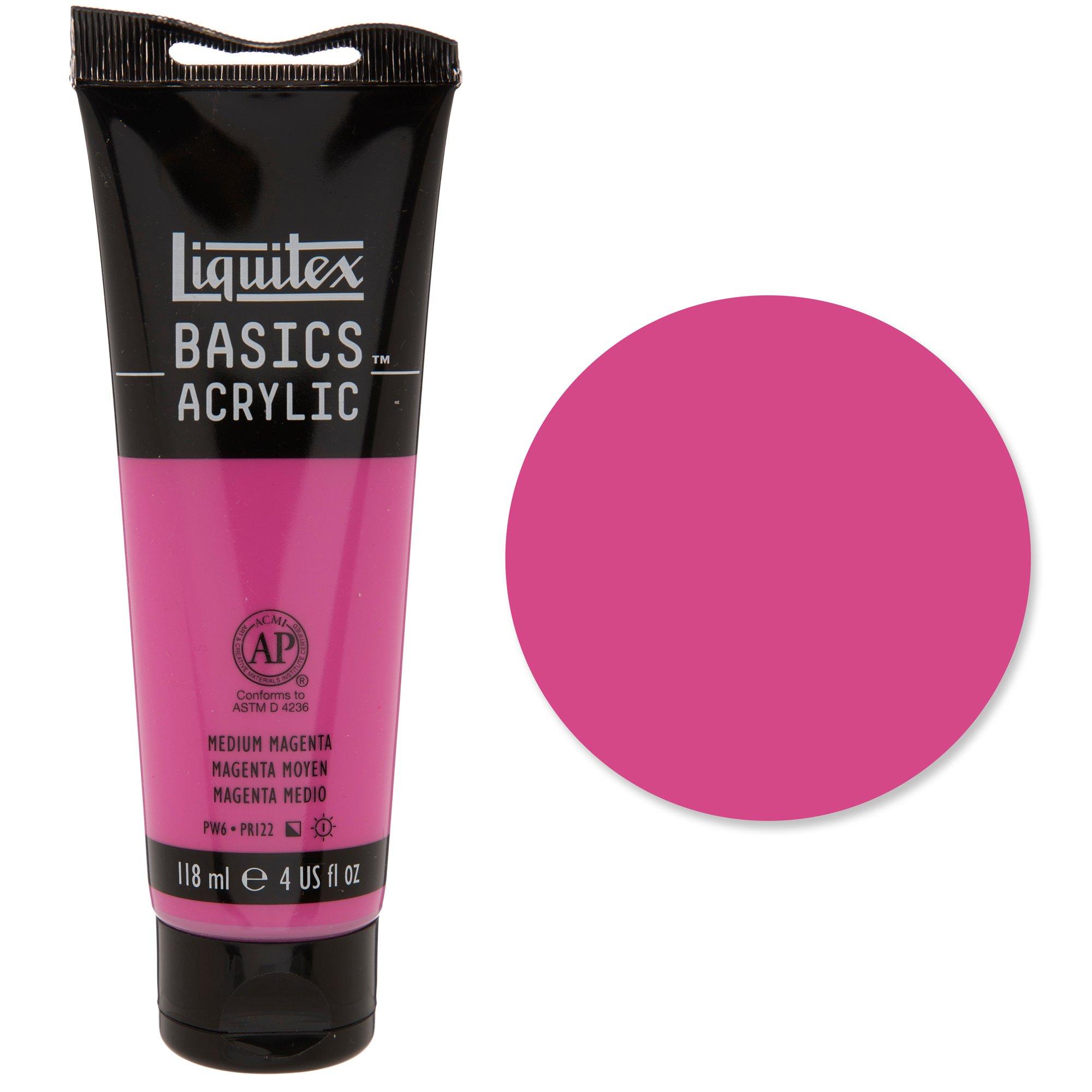 Liquitex Basics Acrylic Paint Medium Magenta 72 Liquitex Basics Acrylic Paint Medium Magenta