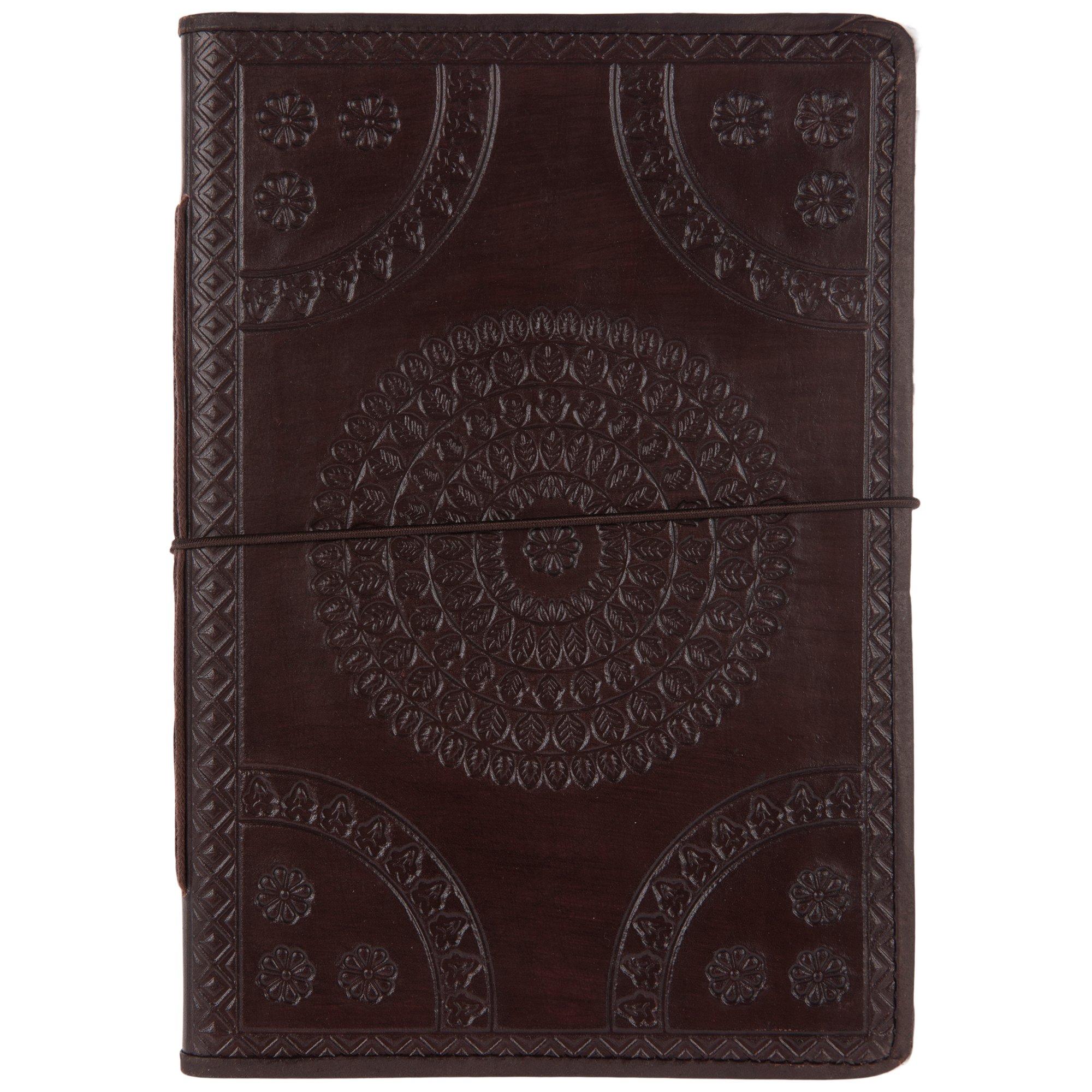 Embossed Leather Sketchbook - 6 1/2" x 9 1/2"