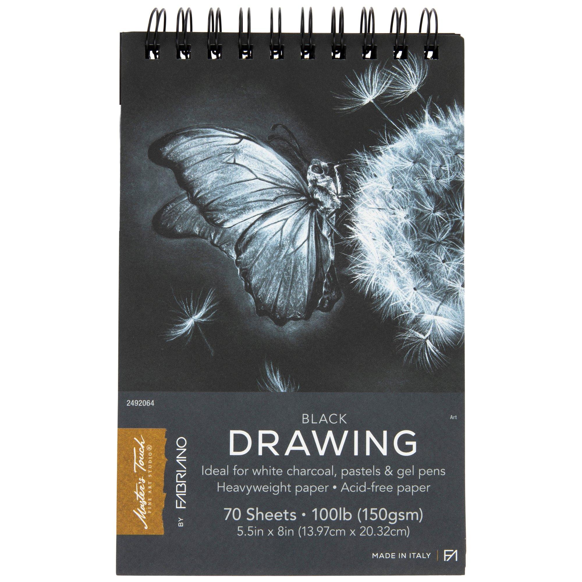 Black Master's Touch Drawing Paper Pad