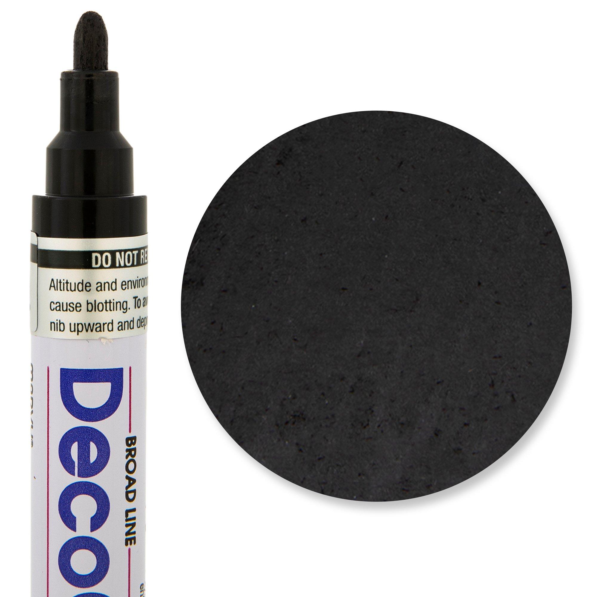 DecoColor Broad Tip Paint Marker Black