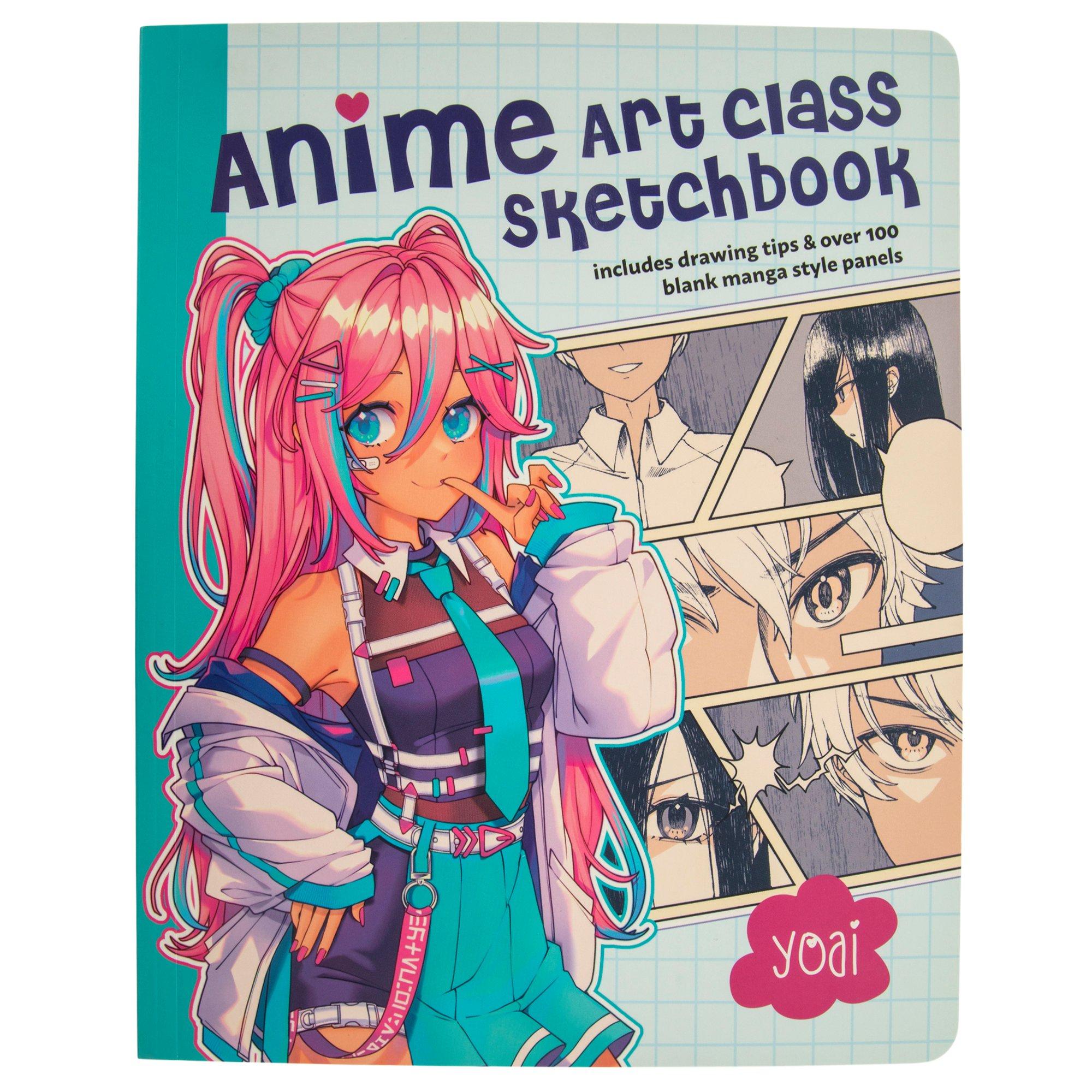 Anime Art Class Sketchbook