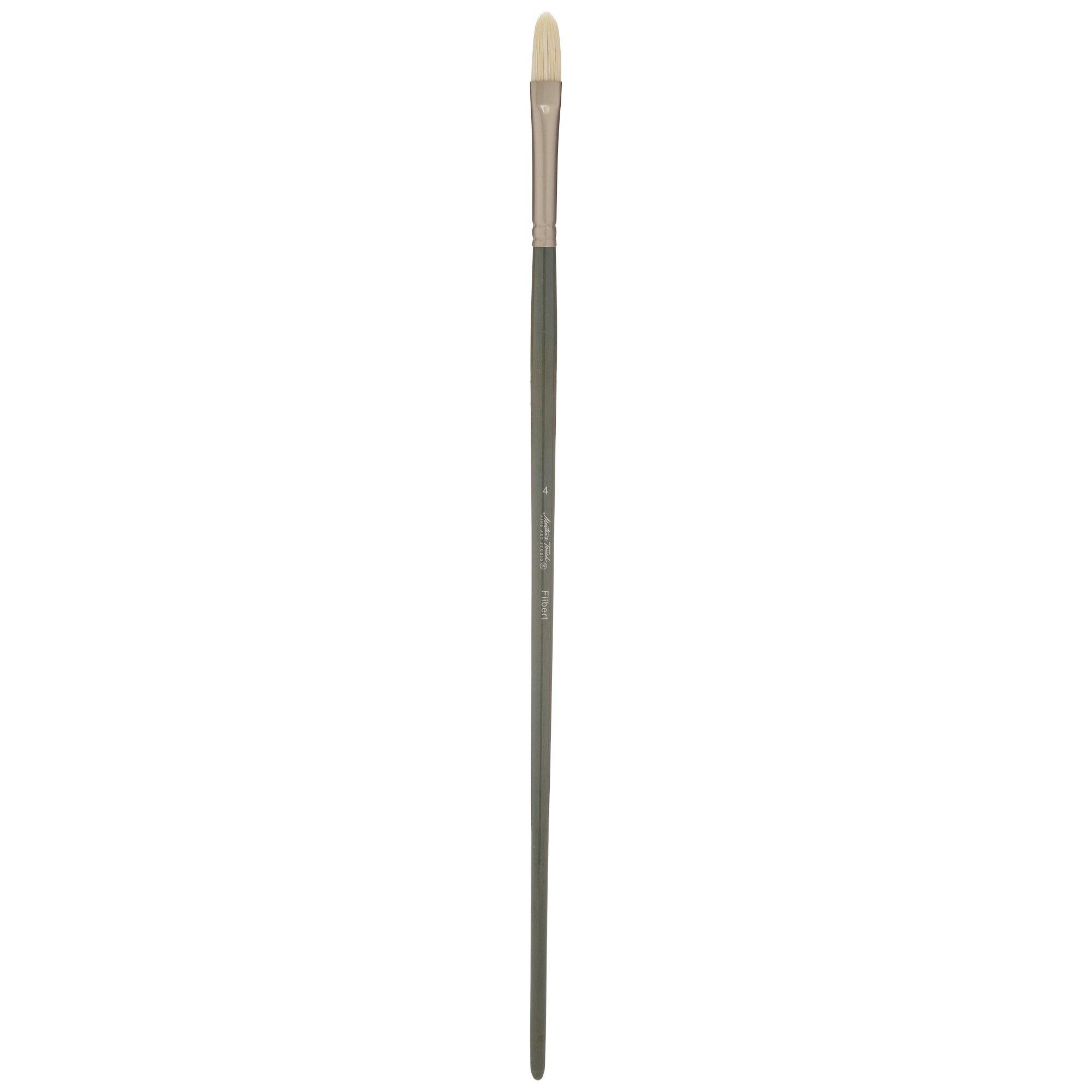Master's Touch Natural Hog Filbert Paint Brush 2 Master's Touch Natural Hog Filbert Paint Brush