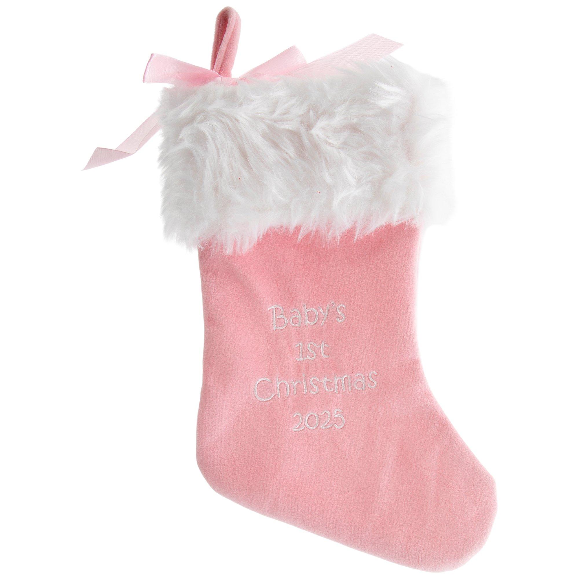 2025 Baby's First Stocking Blue
