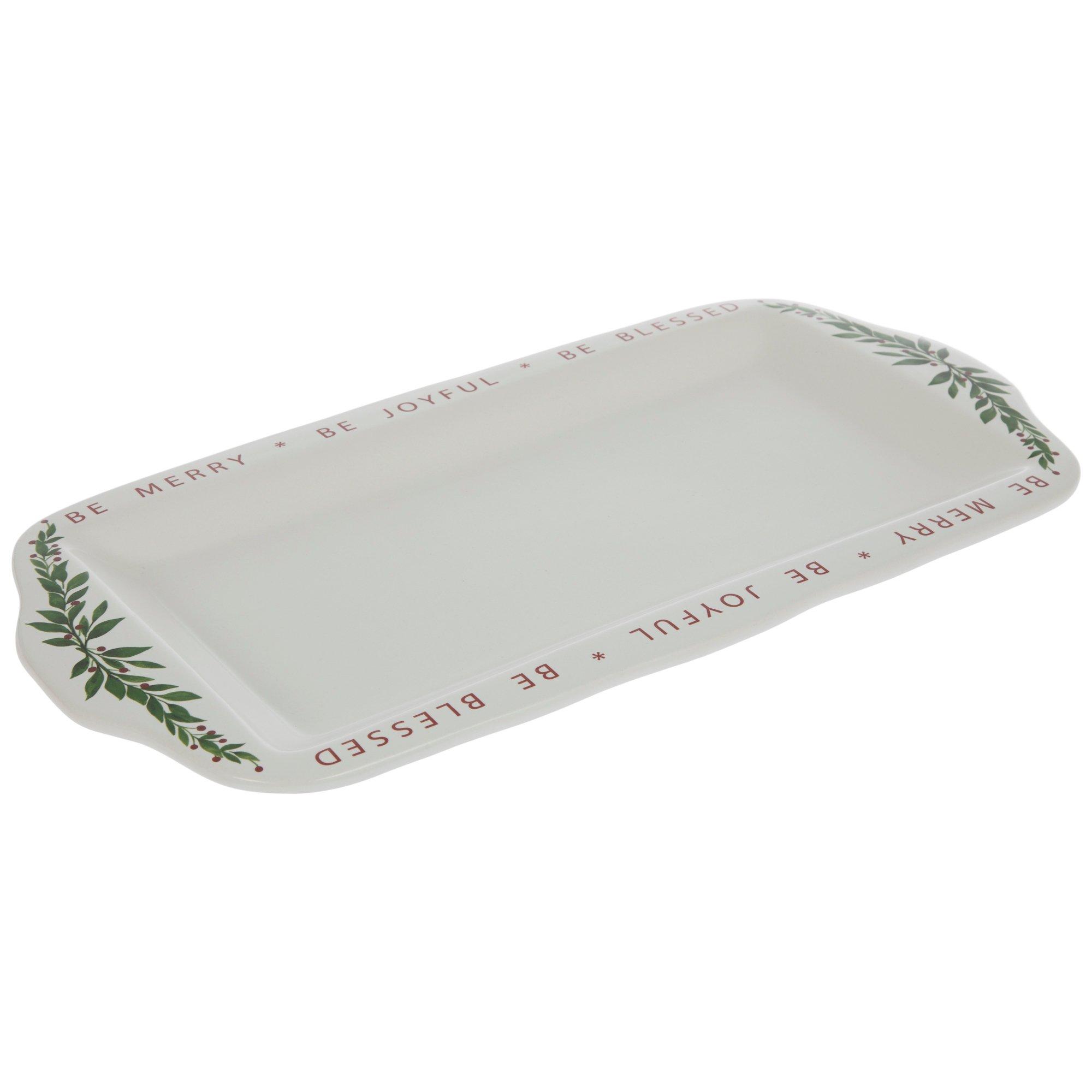 Be Merry Ceramic Tray