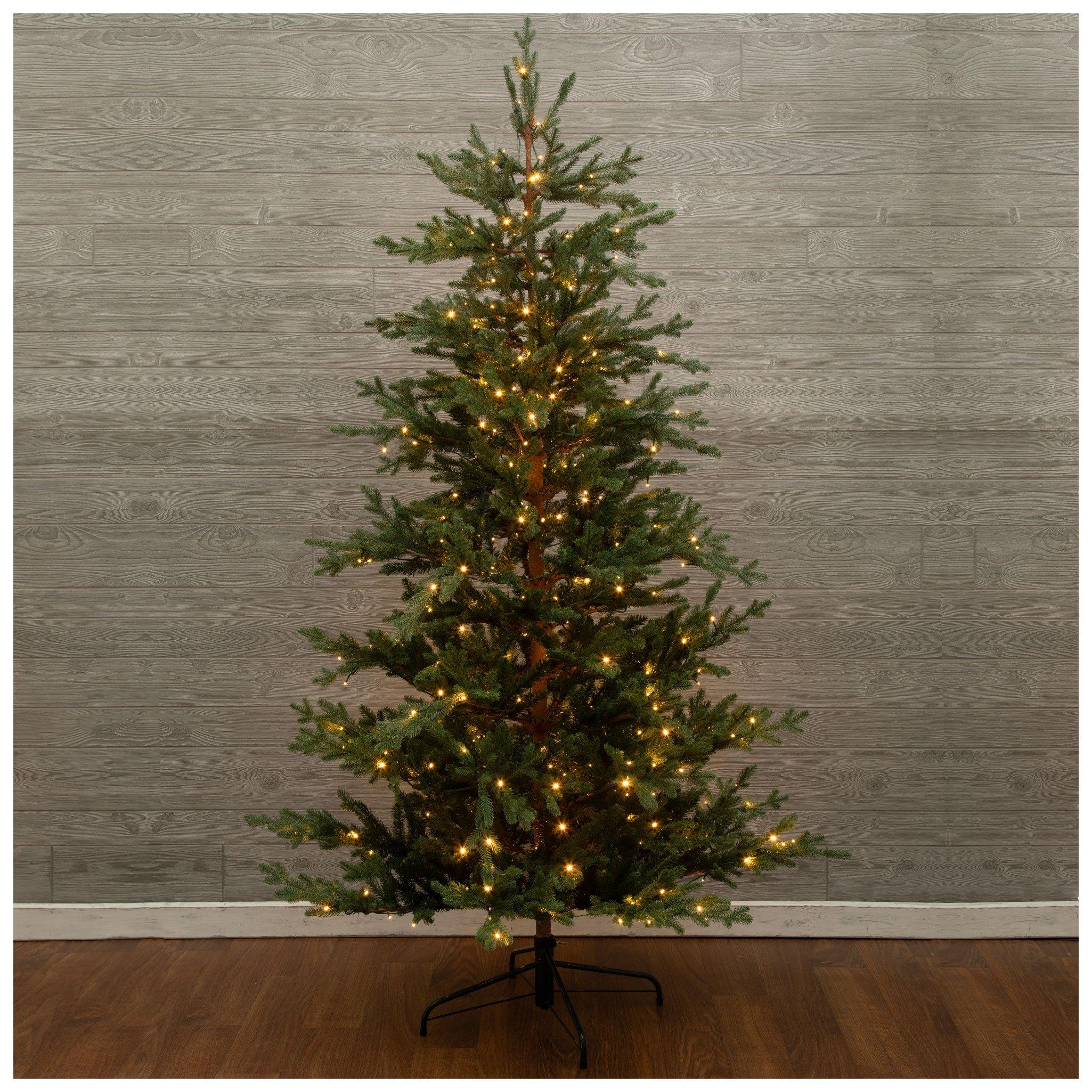 Alberta Alpine Fir Pre-Lit Christmas Tree - 7 ft