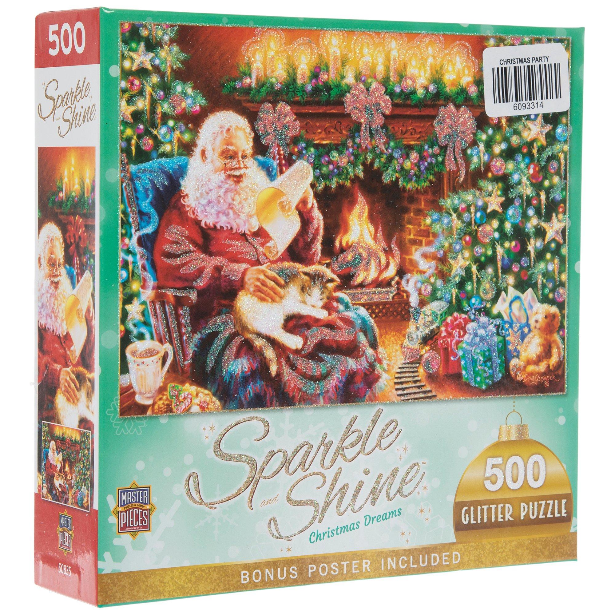 Christmas Dreams Glitter Puzzle