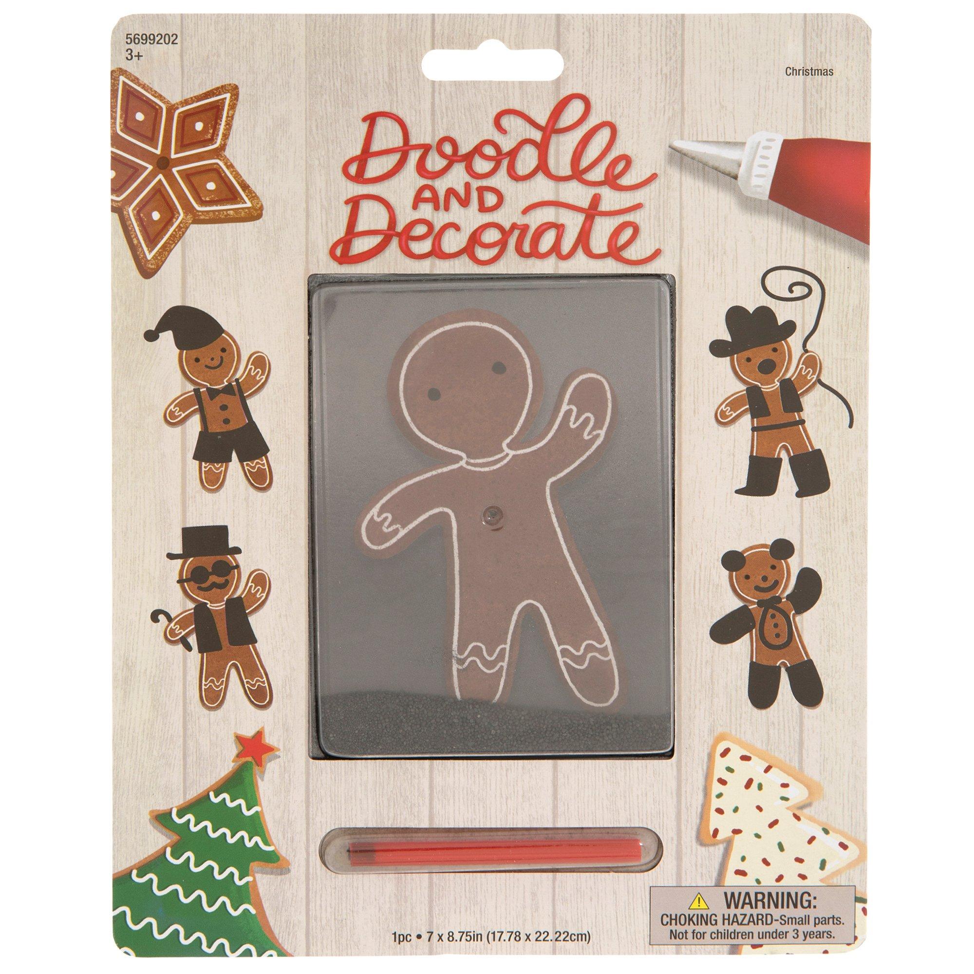 Gingerbread Doodle & Decorate Kit