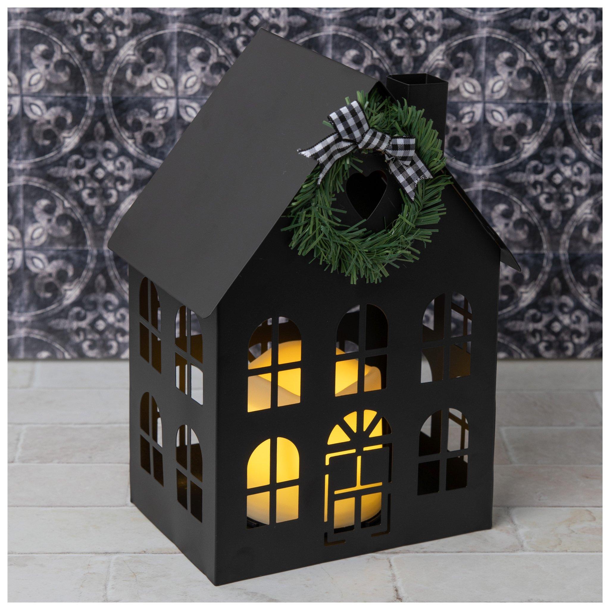 Black House Metal Lantern