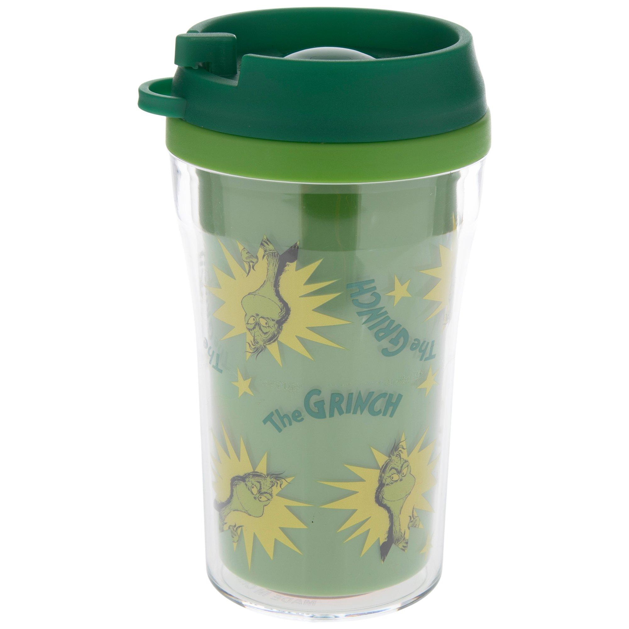 The Grinch Cup With Lid