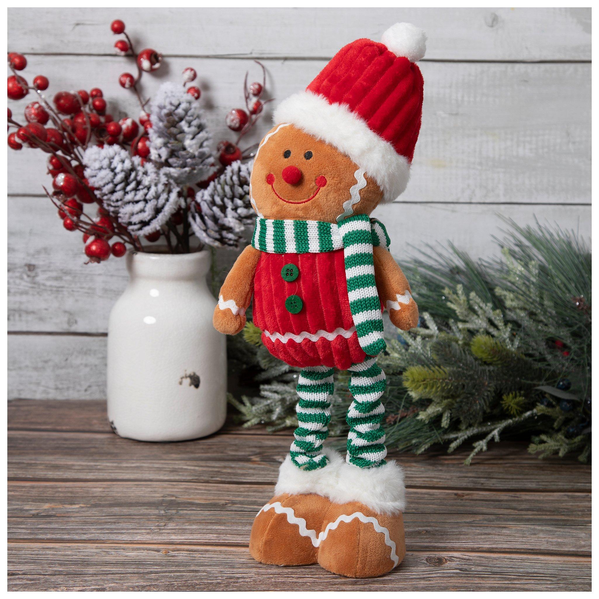 Adjustable Plush Gingerbread Man