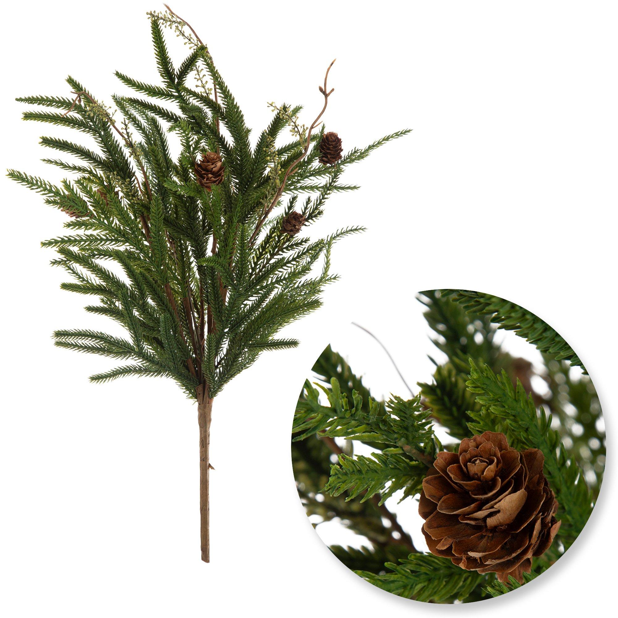 Austria Pine & Pinecones Bush