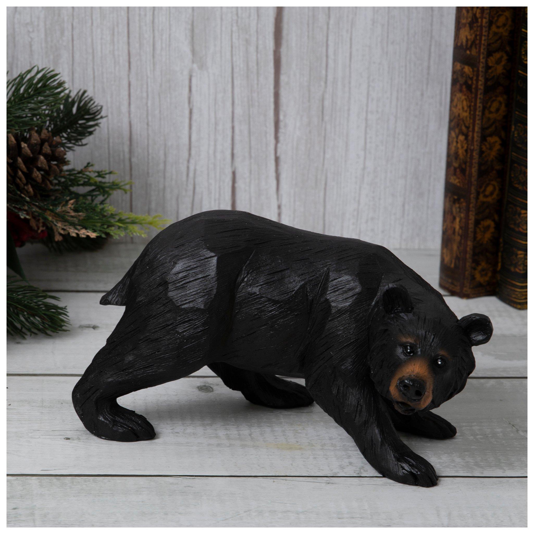 Walking Black Bear Figurine - Hobby Lobby