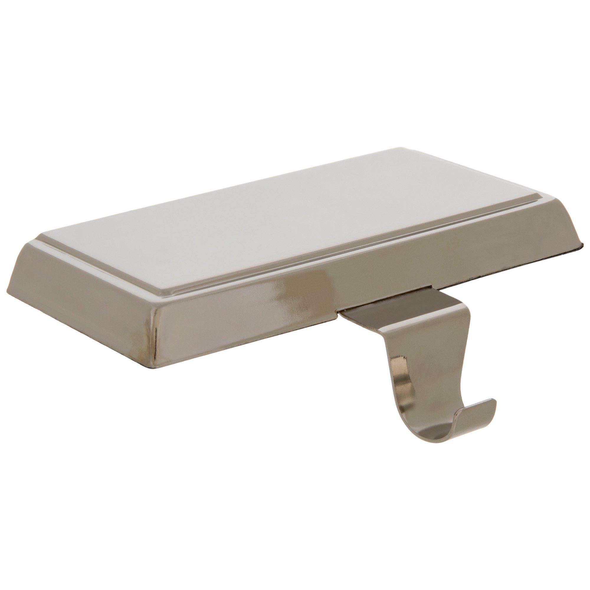 Beveled Metal Stocking Holders Gold