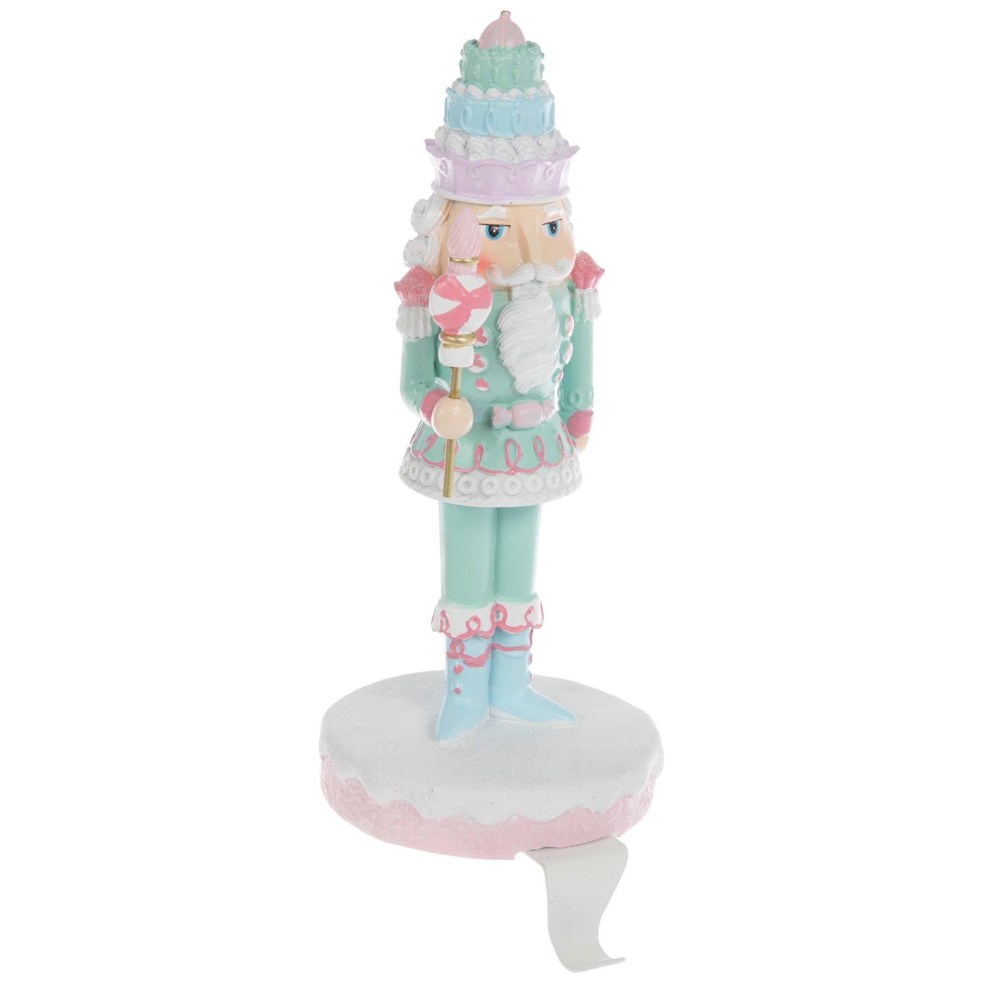 Mint Nutcracker Stocking Holder