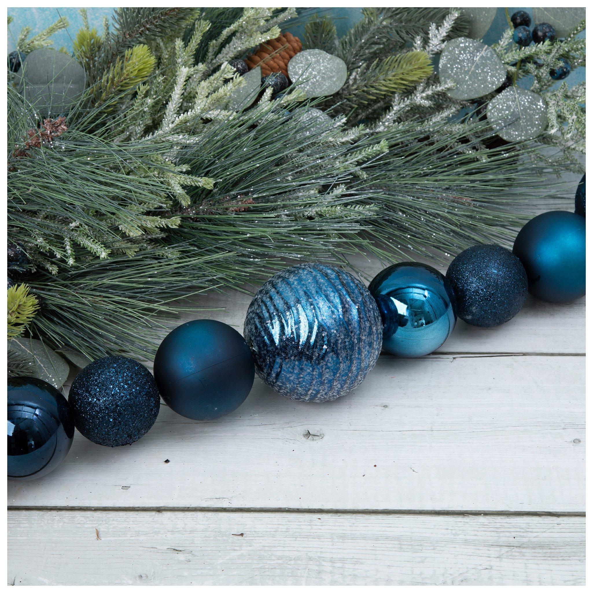 Ball Ornament Garland Champagne