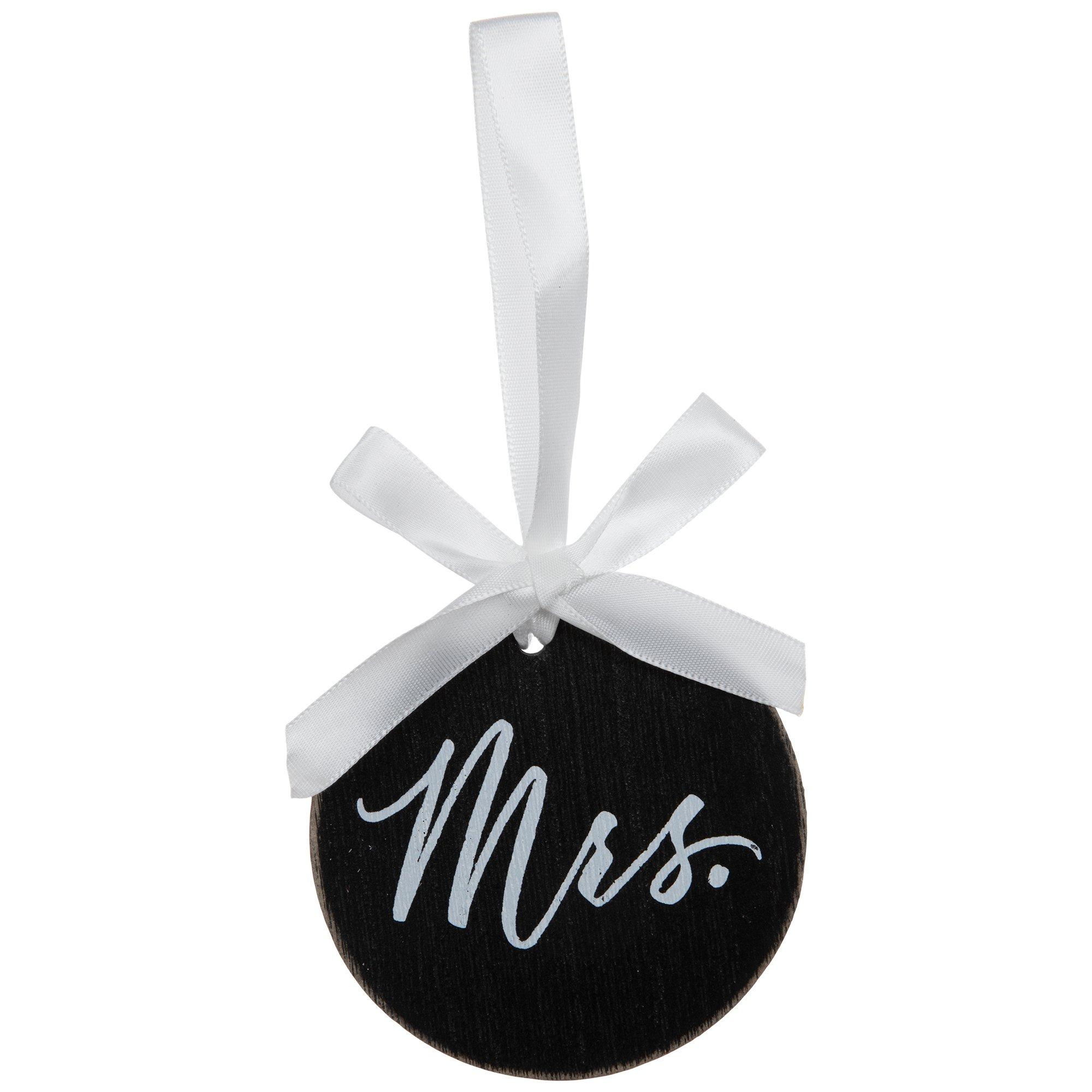 Mrs Wood Stocking Tag
