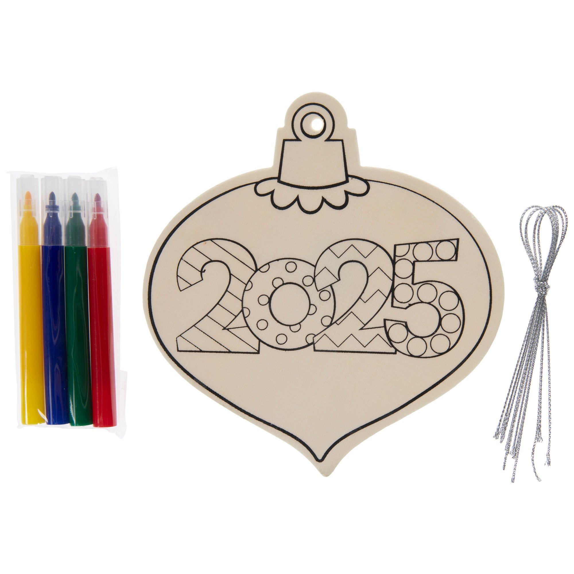2025 Onion Ornament Wood Craft Kit