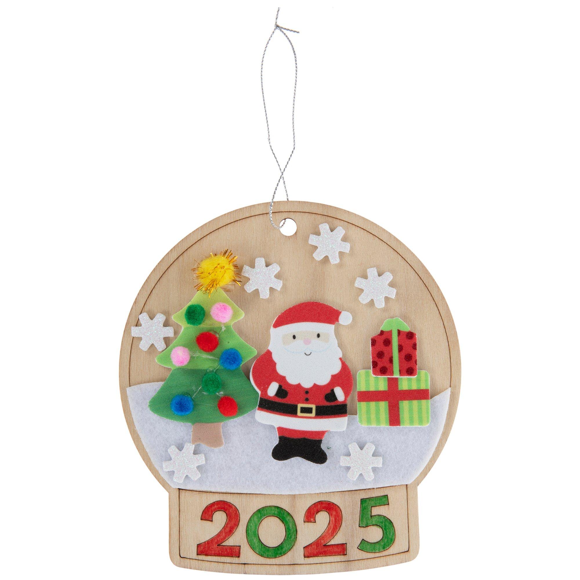 2025 Snow Globe Ornament Craft Kit