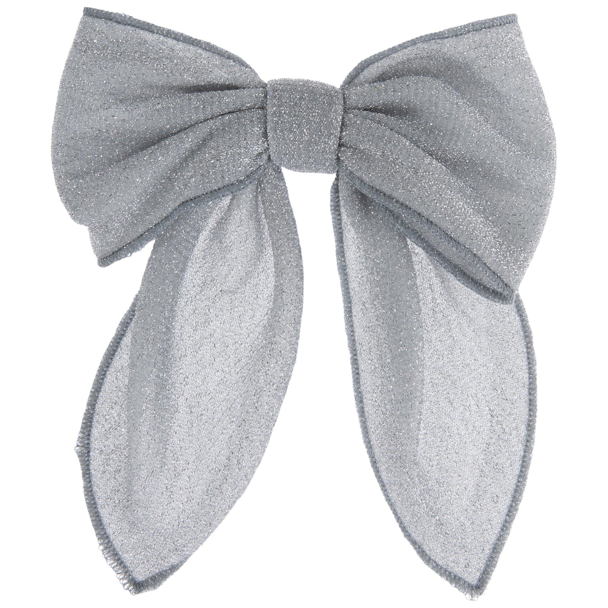 Metallic Bow Hair Clip