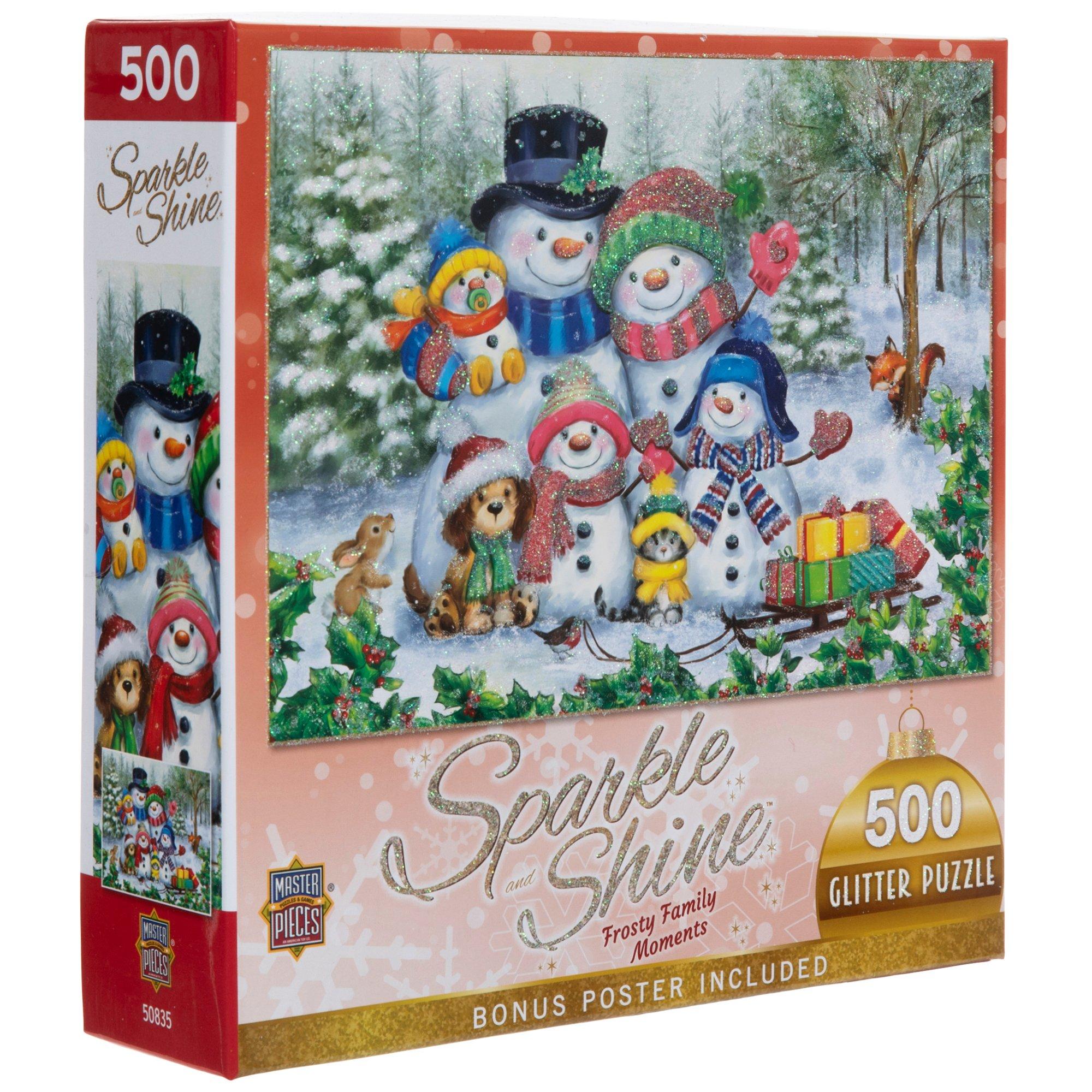 Sparkle & Shine Frosty Family Moments Puzzle