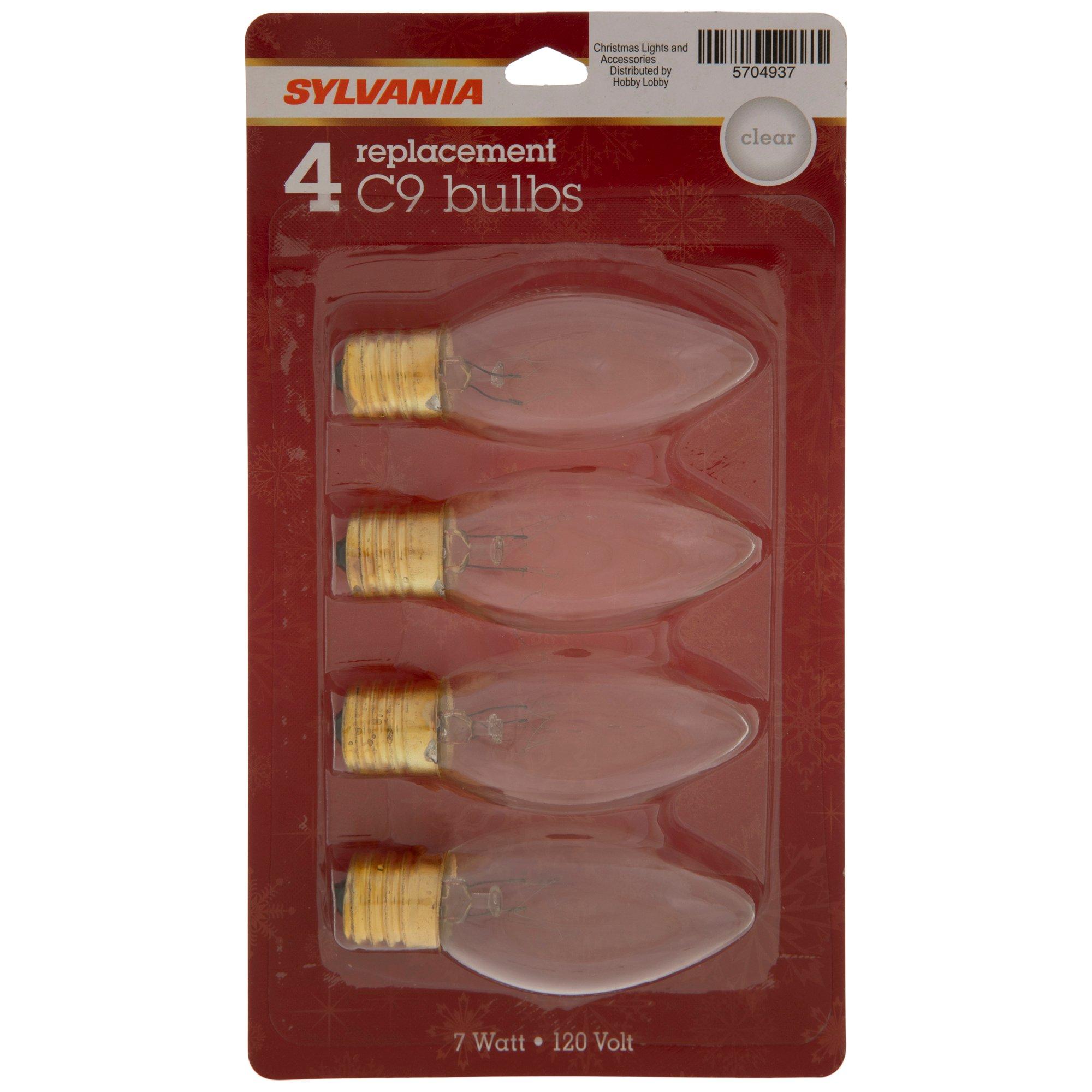 C9 Replacement Bulbs Clear