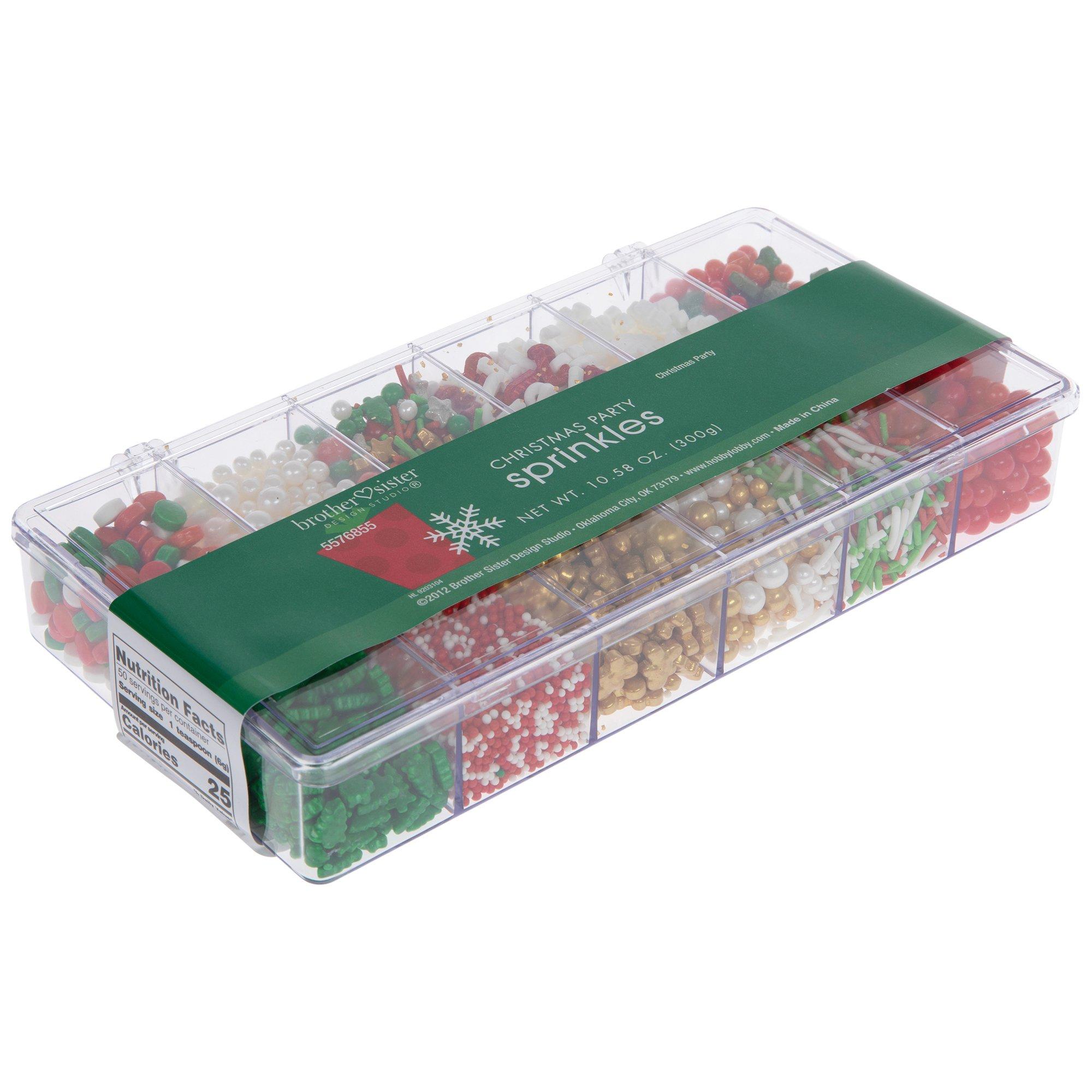 Assorted Holiday Sprinkles