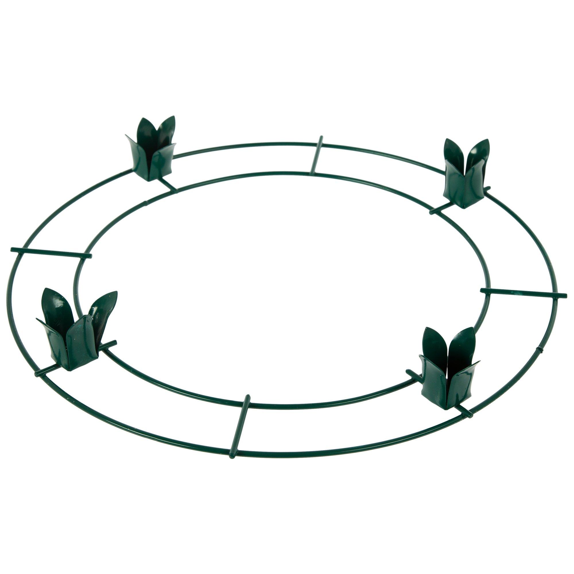 Advent Wreath Metal Taper Candle Ring Frame