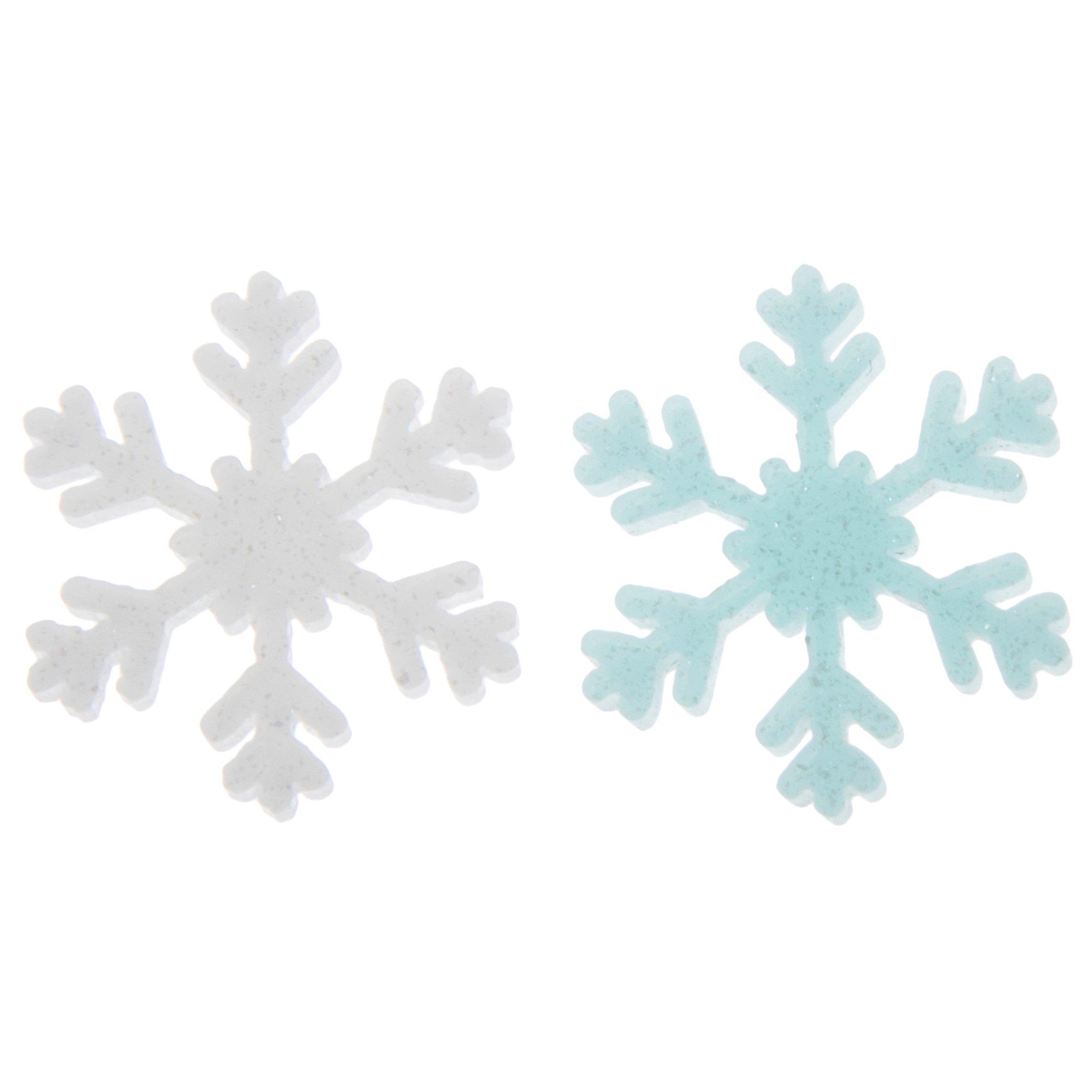 Acrylic Snowflake Embellishments