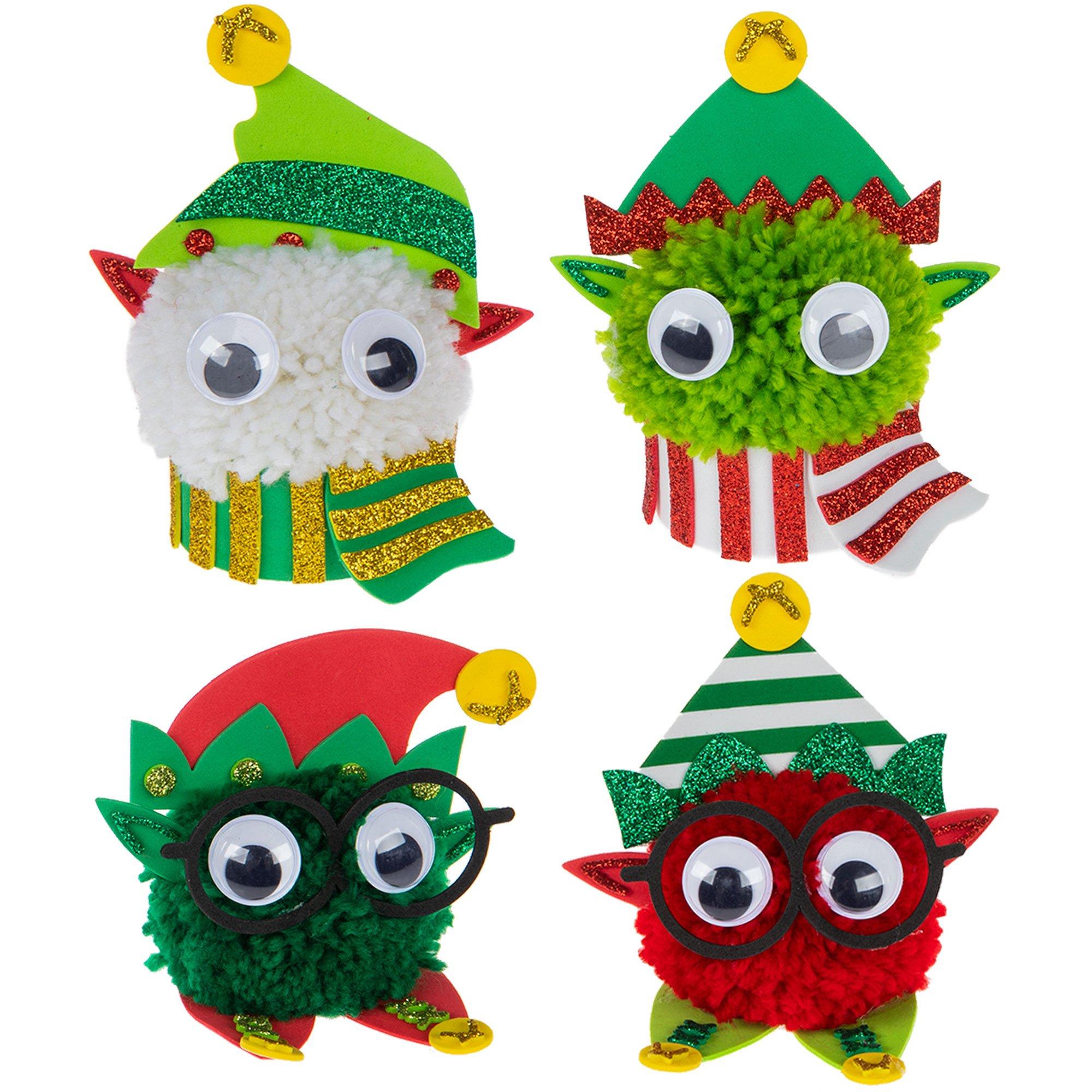 Pom Pom Elves Craft Kit