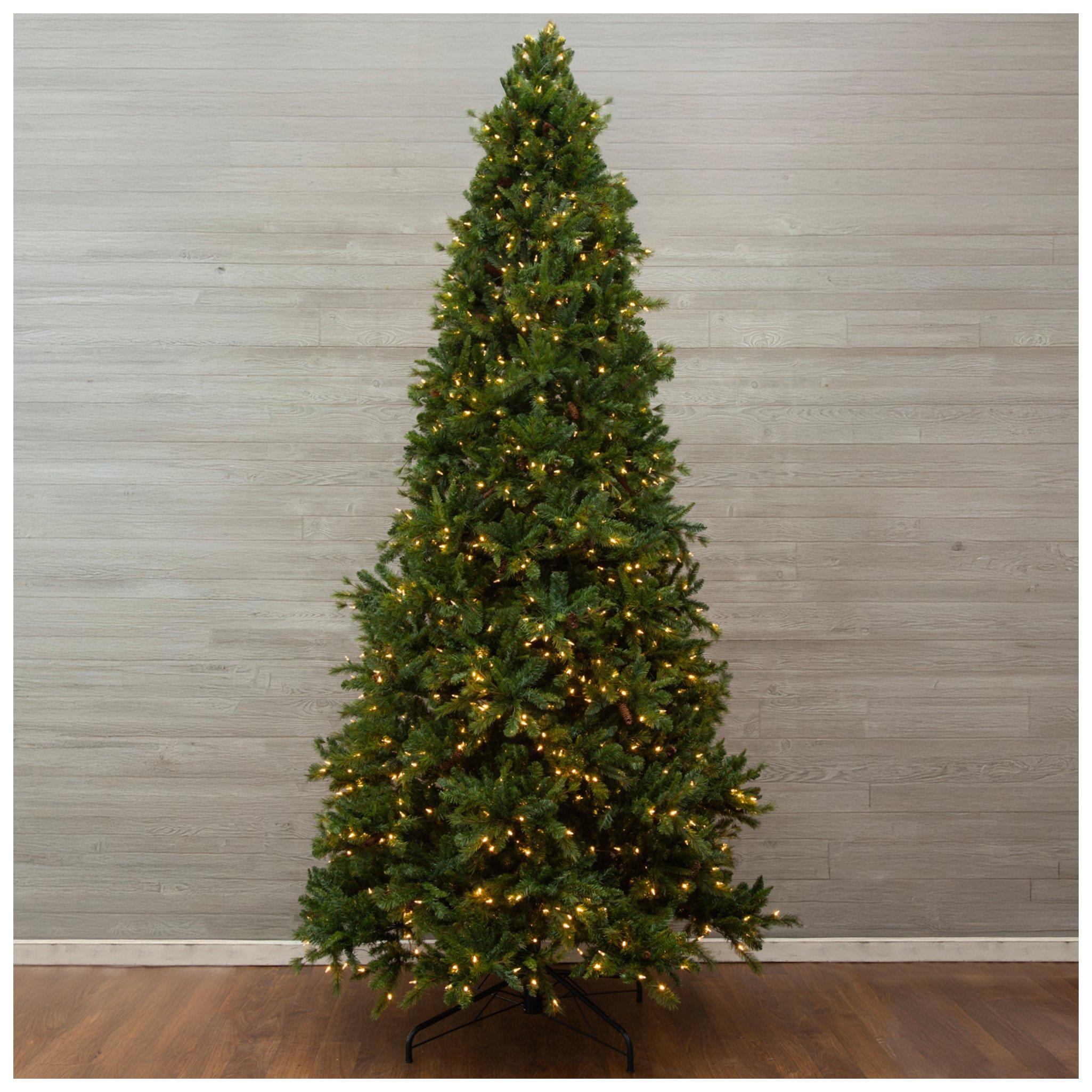Brittany Pine Pre-Lit Christmas Tree - 12 ft