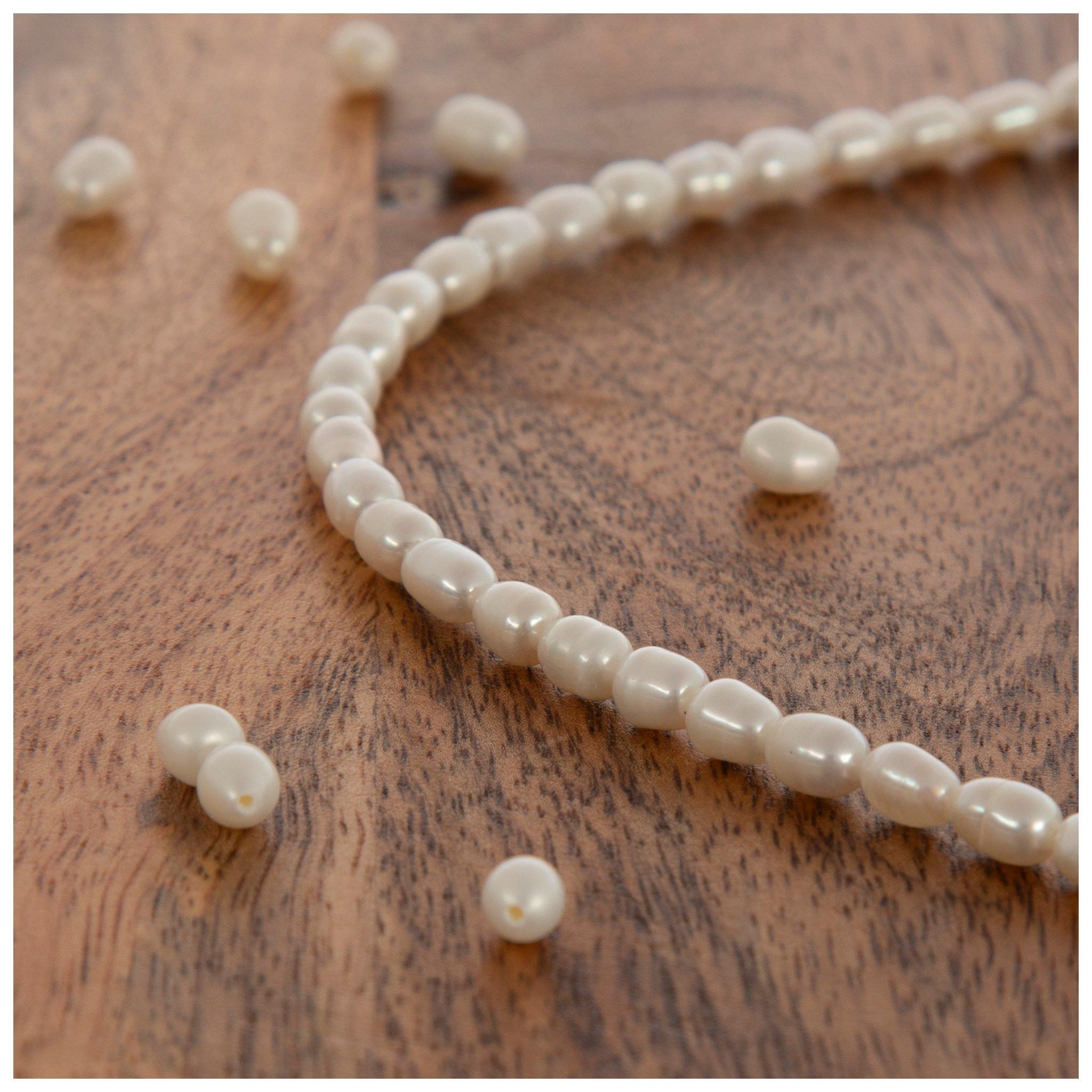 Cultured Pearl Bead Strand