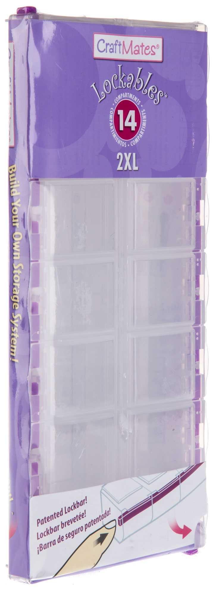 14-Compartment Locking Caddy