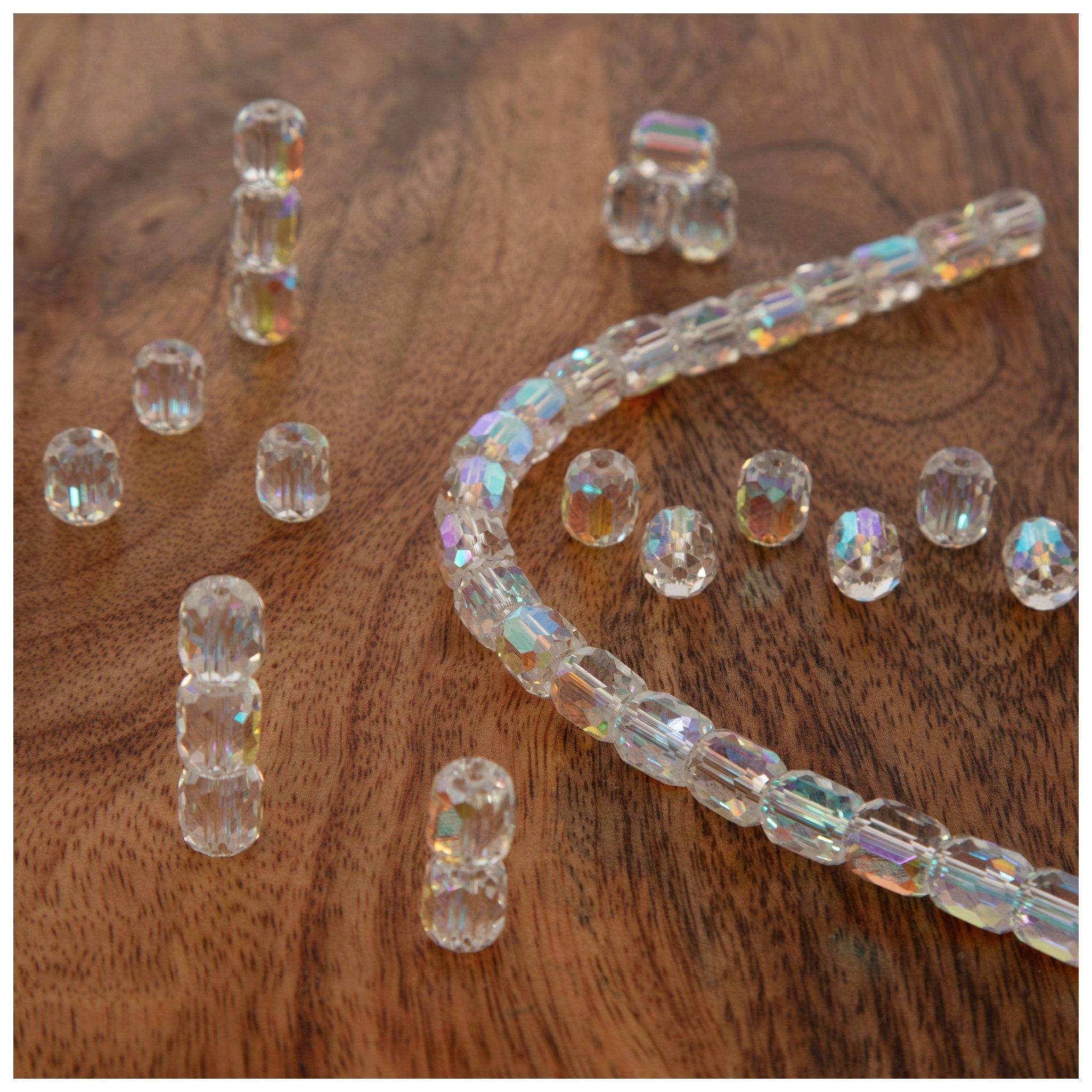 AB Faceted Glass Bead Strand